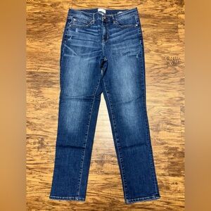 Nicole Miller Tribeca Mid Rise Straight Jeans Size 12